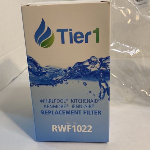 NEW Tier 1 replacement refrigerator filters #RWF1022 (set of 2) - Picture 5 of 5